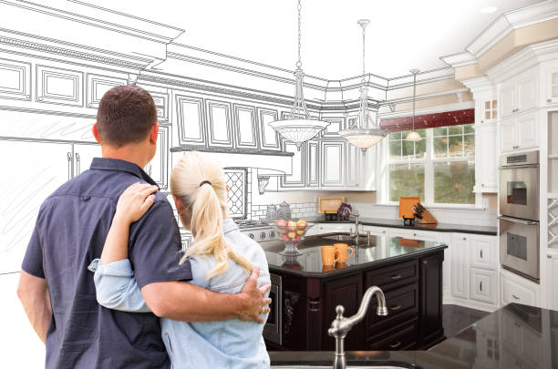 Professional Backsplash Installation technician working in Haltom City, TX
